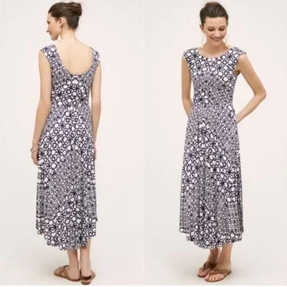 MSRP $158 Maeve Soft Scoop Jersey Knit Rayon Midi Dress Size S | SAME DAY SHIP